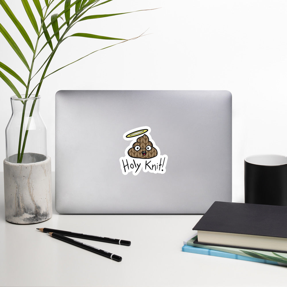 Holy Knit Sticker